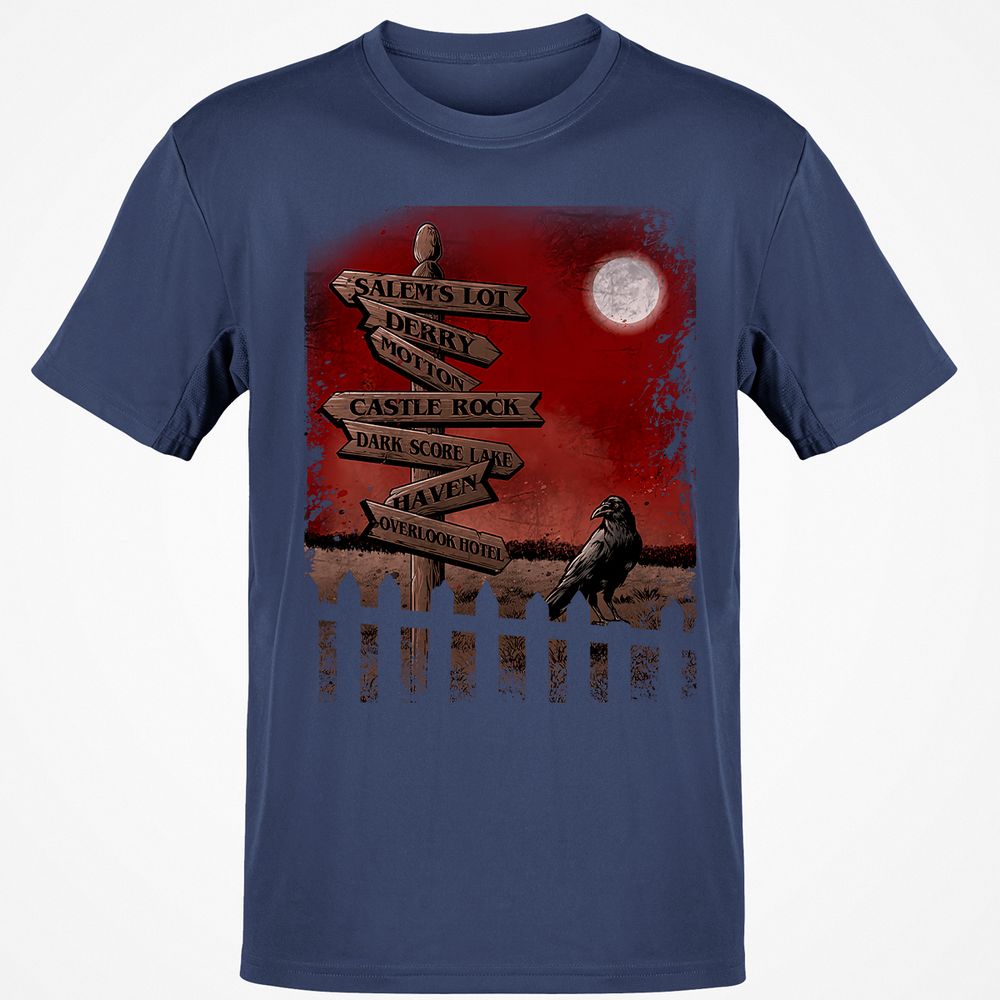 Classic Unisex T-Shirt - AKFHGDT9 - Navy - 7