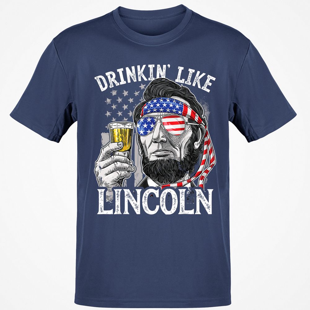 Classic Unisex T-Shirt - R8PGQ19S - Navy - 7