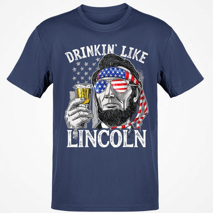 Classic Unisex T-Shirt - R8PGQ19S - Navy - 7