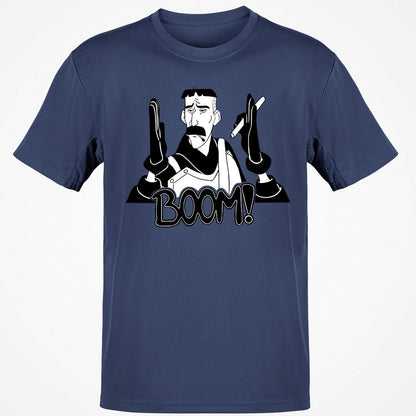 Classic Unisex T-Shirt - XRXQZEJV - Navy - 7
