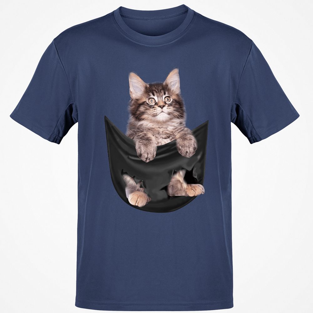 Classic Unisex T-Shirt - UYFGYNMB - Navy - 7