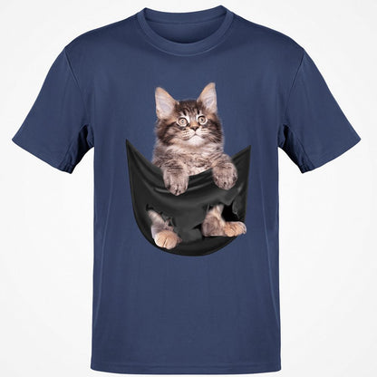 Classic Unisex T-Shirt - UYFGYNMB - Navy - 7