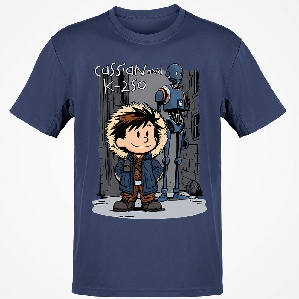 Classic Unisex T-Shirt - H5MPGAW1 - Navy - 7