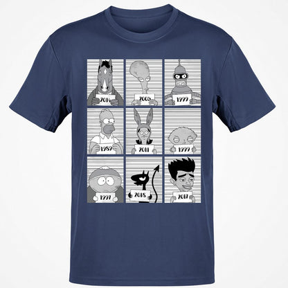 Classic Unisex T-Shirt - YS54VVJY - Navy - 7