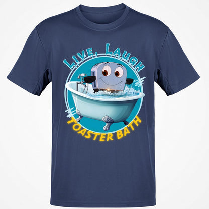 Classic Unisex T-Shirt - YQQ8KJBX - Navy - 7