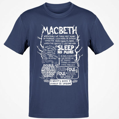 Classic Unisex T-Shirt - ZH9Z8F3T - Navy - 7
