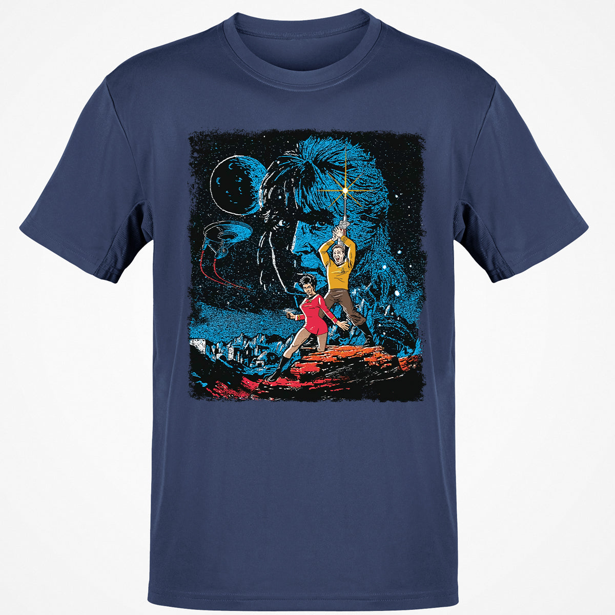 Classic Unisex T-Shirt - ZZR59CY4 - Navy - 7