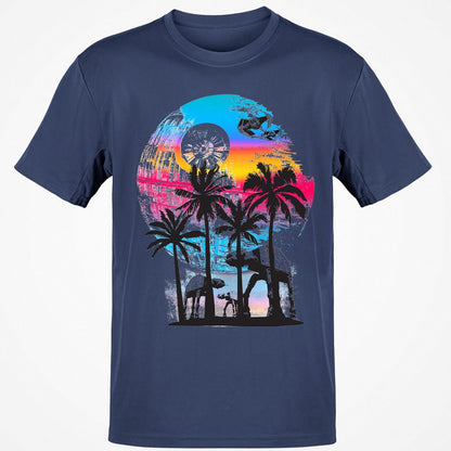 Classic Unisex T-Shirt - 8UQALLN8 - Navy - 7