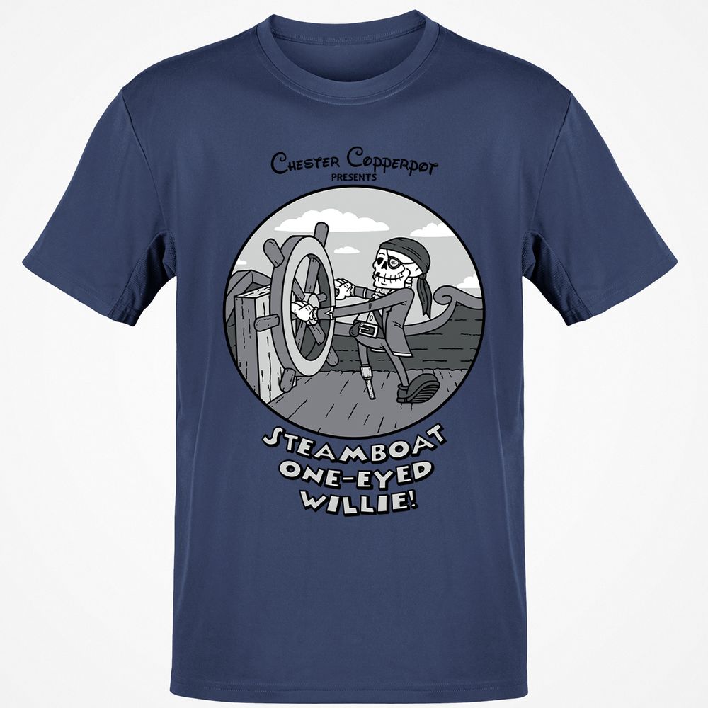 Classic Unisex T-Shirt - 2ALKJH2U - Navy - 7