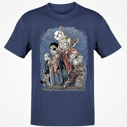 Classic Unisex T-Shirt - PJR4CUEC - Navy - 7