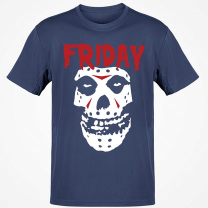 Classic Unisex T-Shirt - VCKRZQMX - Navy - 7