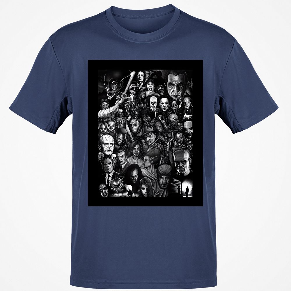 Classic Unisex T-Shirt - BWH842ZY - Navy - 7