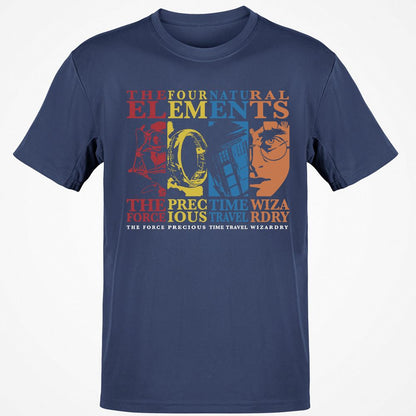Classic Unisex T-Shirt - HNSF1YH9 - Navy - 7