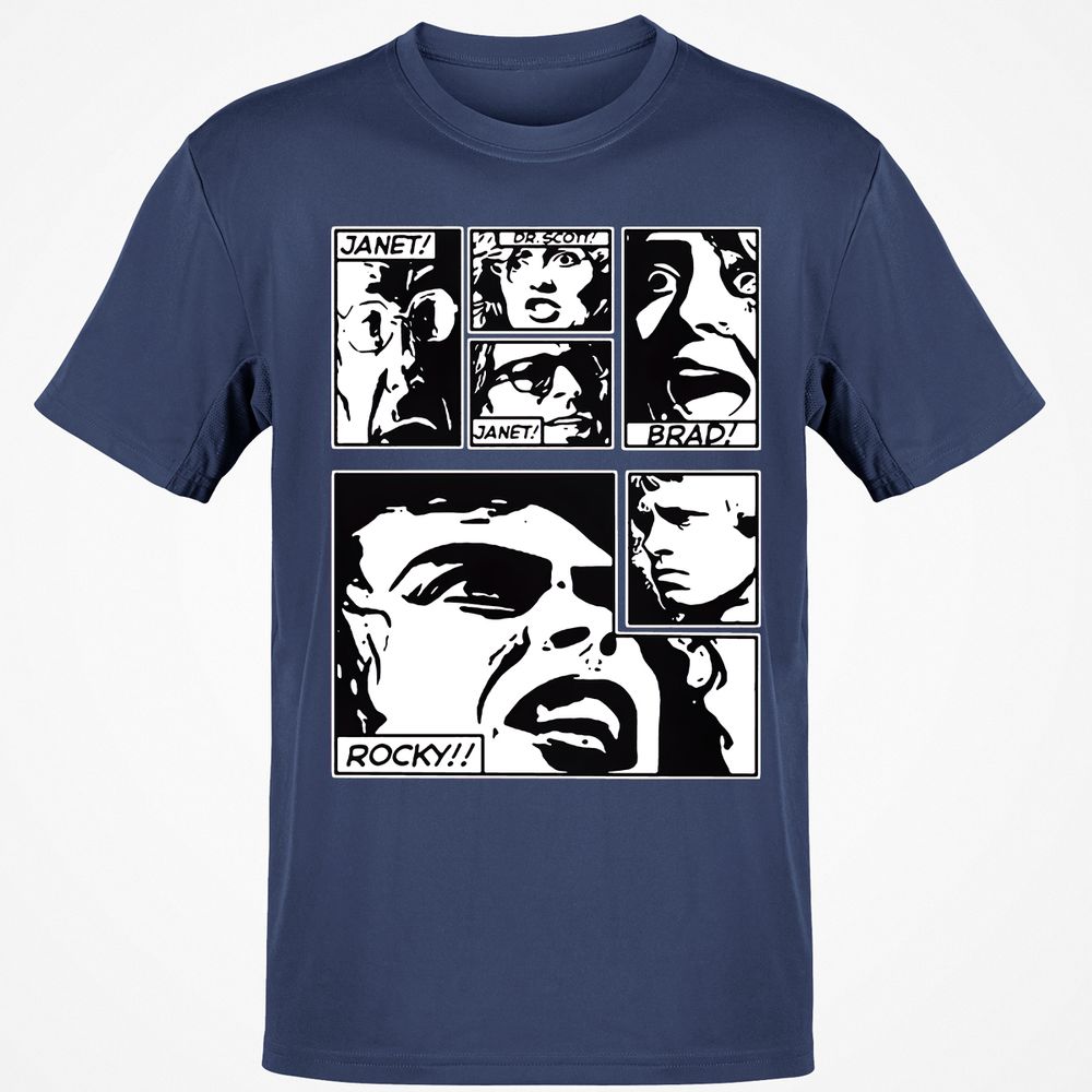 Classic Unisex T-Shirt - QRFZBKHC - Navy - 7