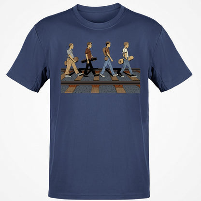 Classic Unisex T-Shirt - 9G4WRL9X - Navy - 7