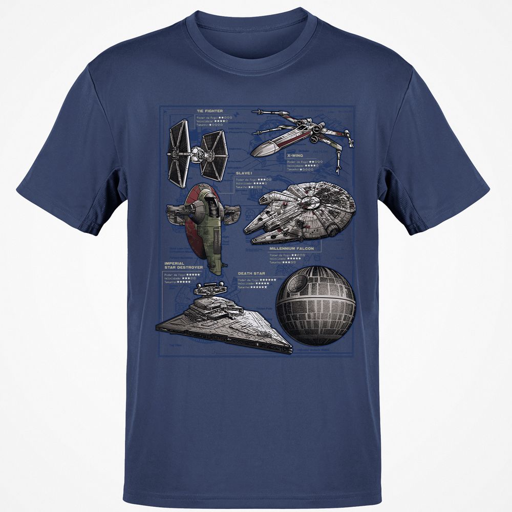 Classic Unisex T-Shirt - HCP2XQNW - Navy - 7