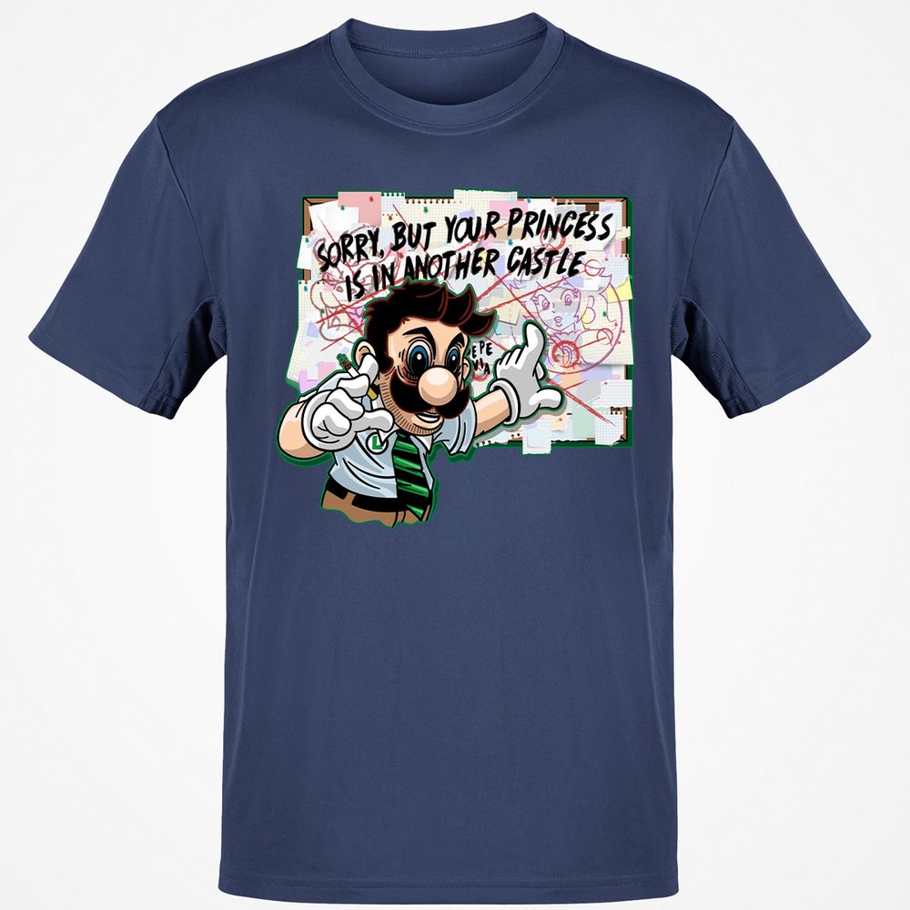 Classic Unisex T-Shirt - R7ZFWPYQ - Navy - 7