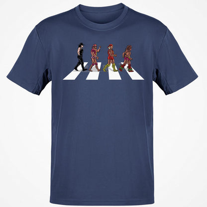 Classic Unisex T-Shirt - FZT4QRCD - Navy - 7