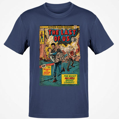 Classic Unisex T-Shirt - T5BV9Z1Y - Navy - 7