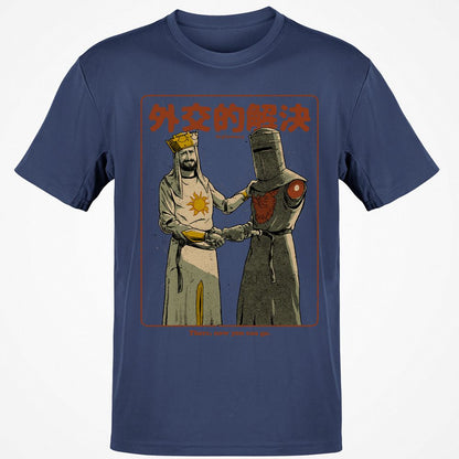 Classic Unisex T-Shirt - U5AAF6JG - Navy - 7