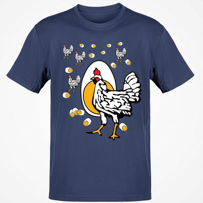 Classic Unisex T-Shirt - KKYHFJCA - Navy - 7