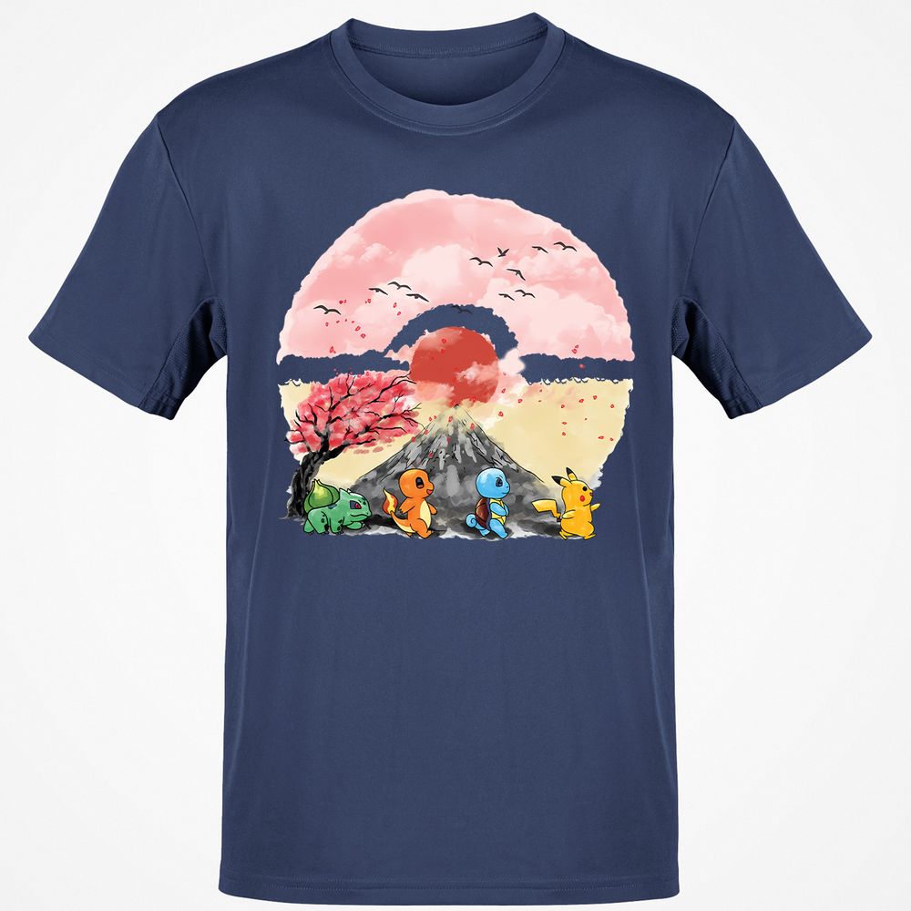 Classic Unisex T-Shirt - YZPXKGT5 - Navy - 7