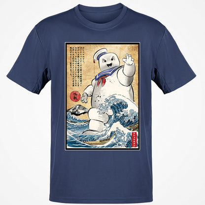 Classic Unisex T-Shirt - ZLHD4MRK - Navy - 7