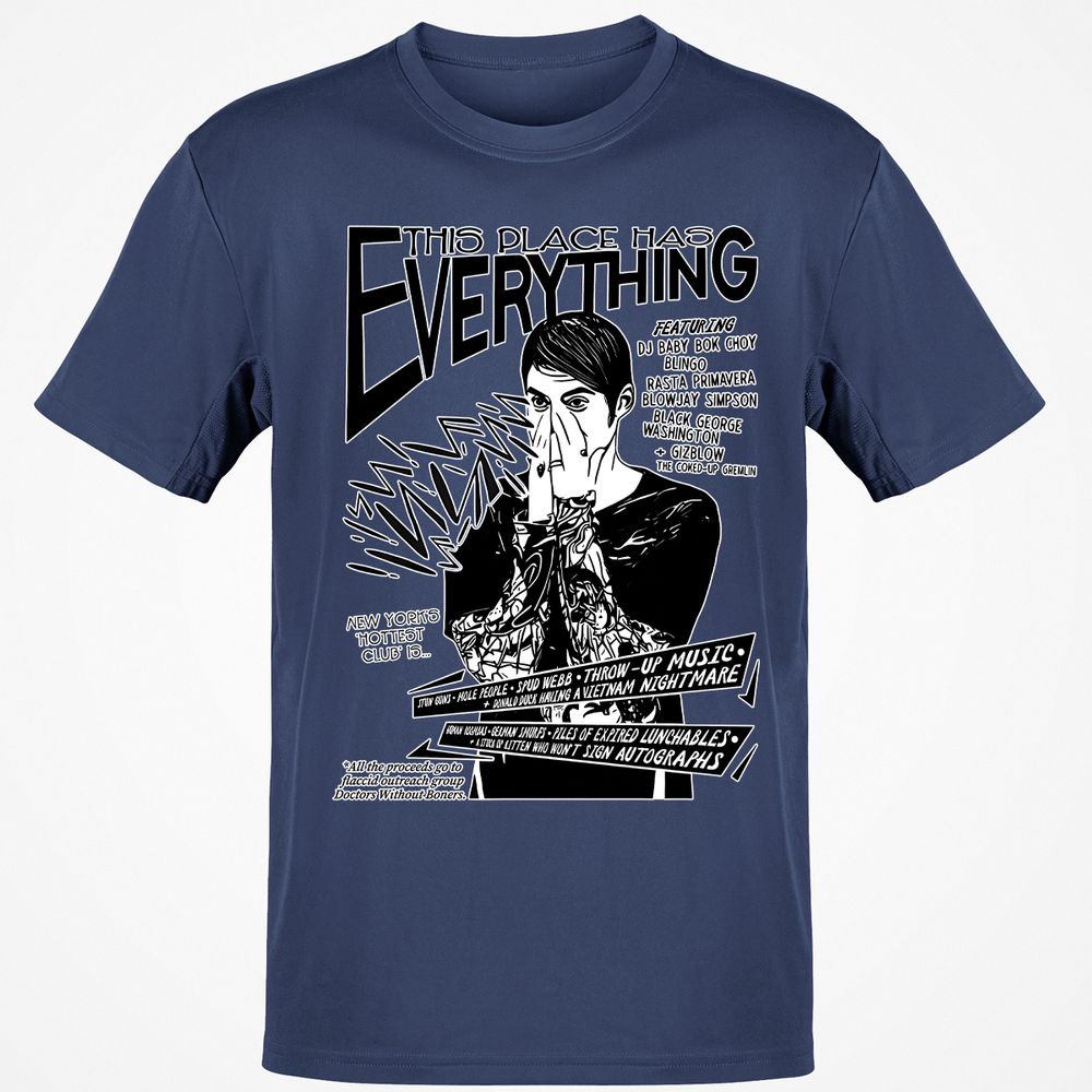 Classic Unisex T-Shirt - 3P1YU1B5 - Navy - 7