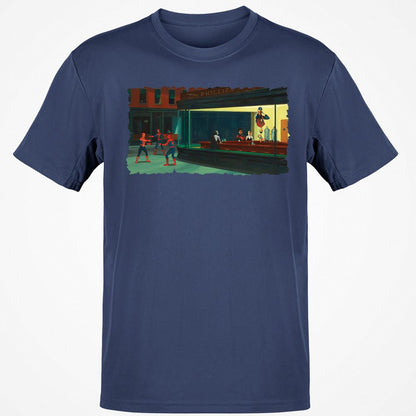 Classic Unisex T-Shirt - 9J63P665 - Navy - 7