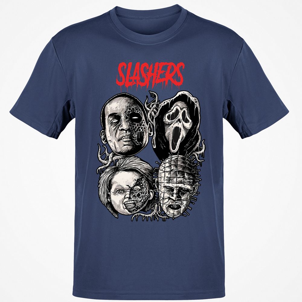 Classic Unisex T-Shirt - WRAG9H4Y - Navy - 7