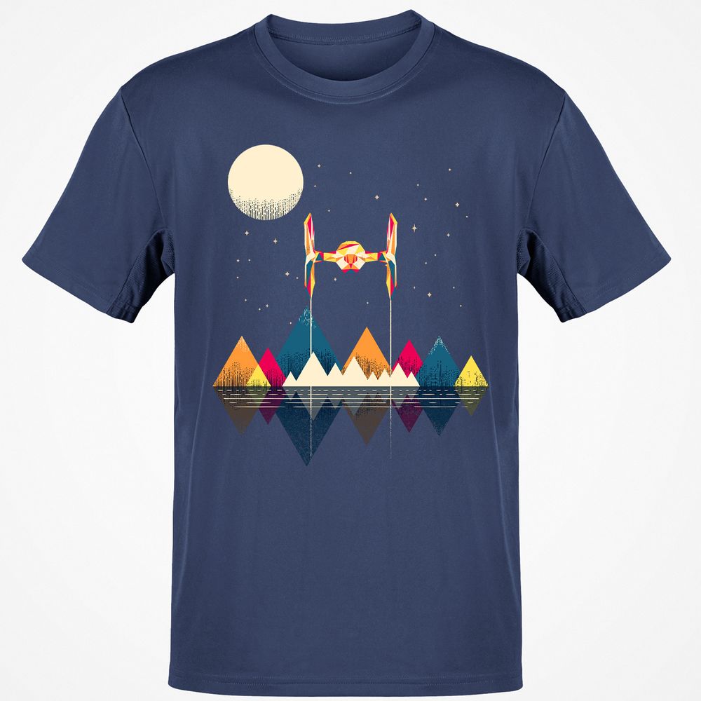 Classic Unisex T-Shirt - BATLGLSA - Navy - 7