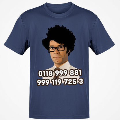 Classic Unisex T-Shirt - E4XQTEHD - Navy - 7