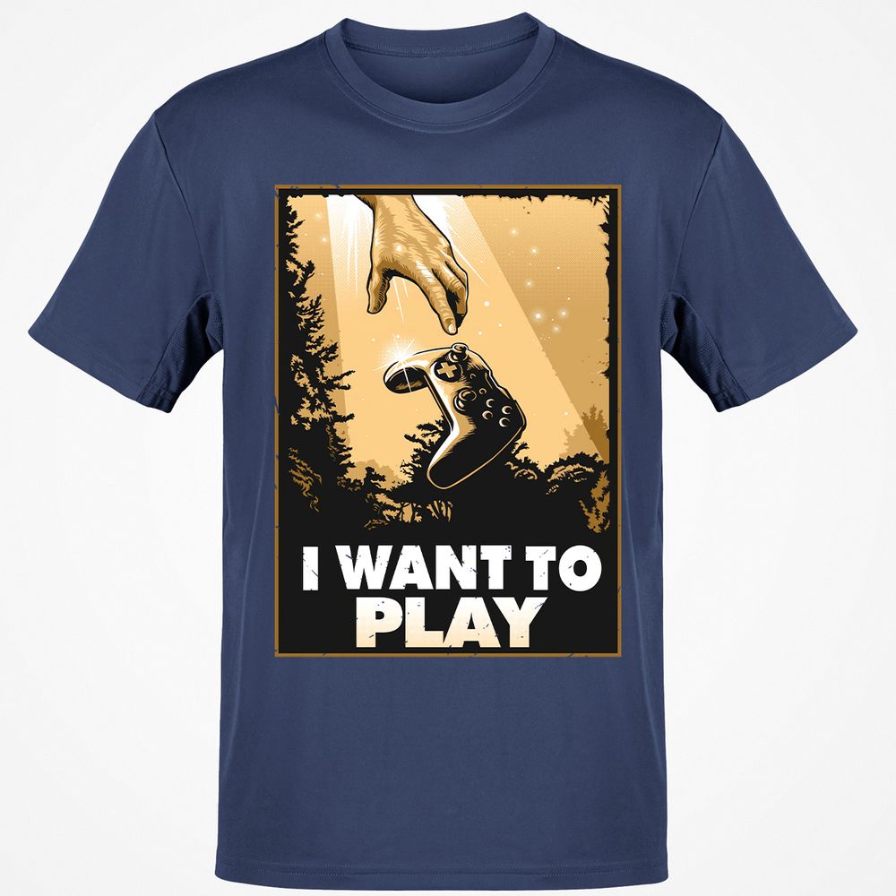Classic Unisex T-Shirt - E7CL8MY7 - Navy - 7