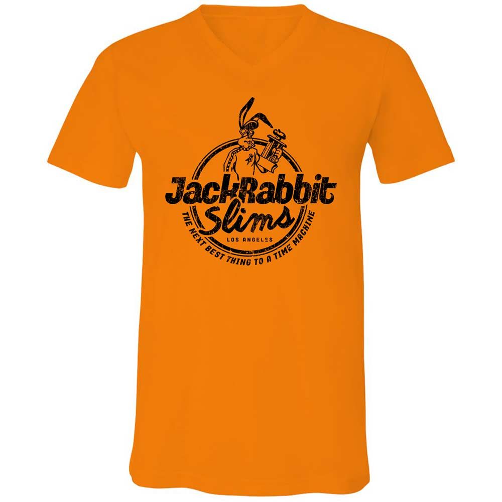 Unisex V-Neck T-Shirt - SC3R2A4D - Orange - 7