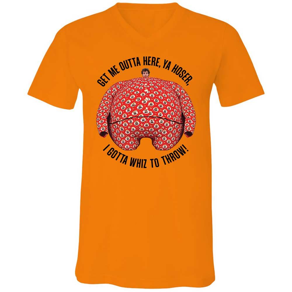 Unisex V-Neck T-Shirt - 2AYWSYSP - Orange - 7