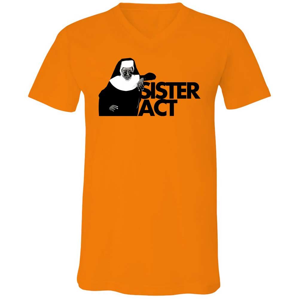 Unisex V-Neck T-Shirt - S88SBL5V - Orange - 7