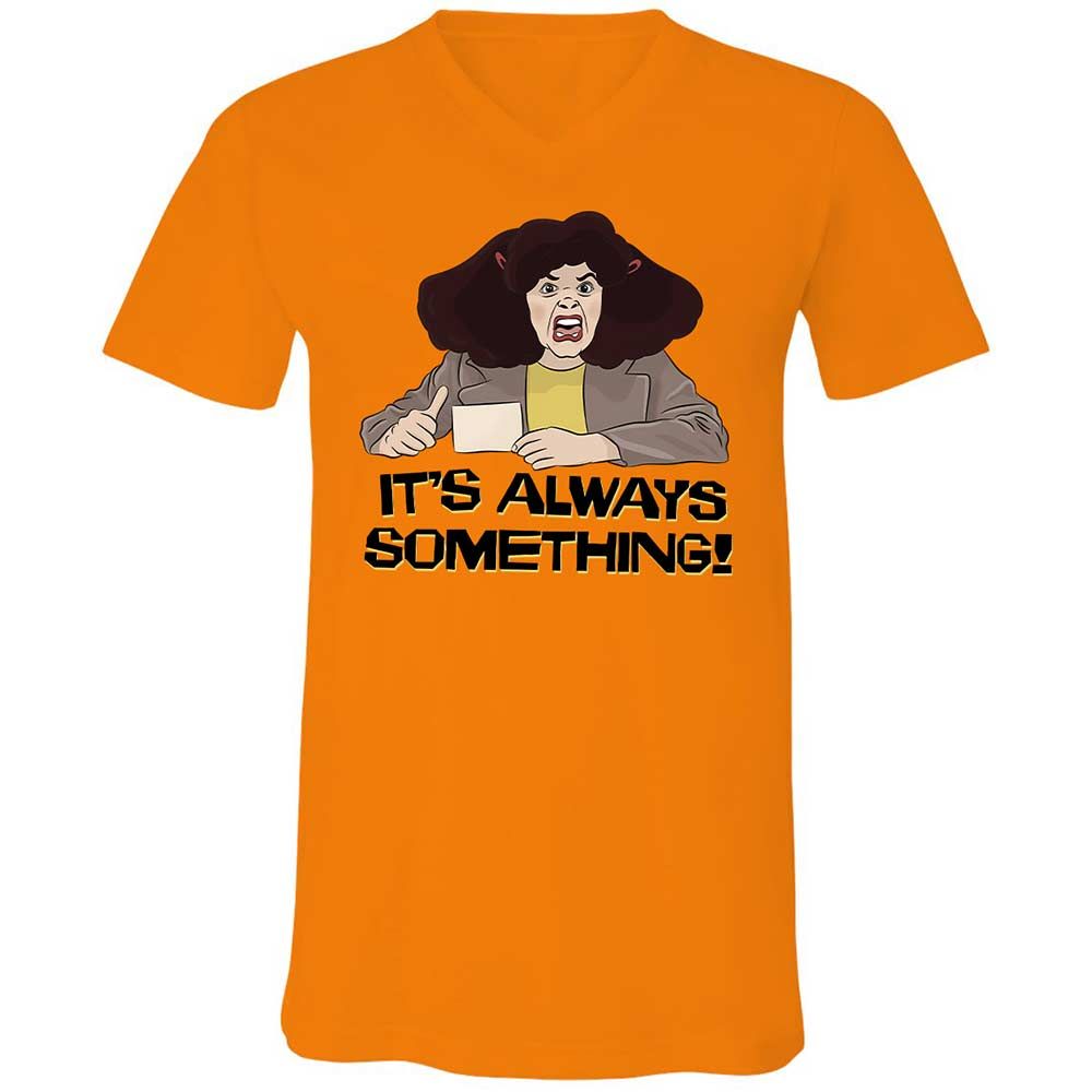 Unisex V-Neck T-Shirt - PC6CZHPD - Orange - 7
