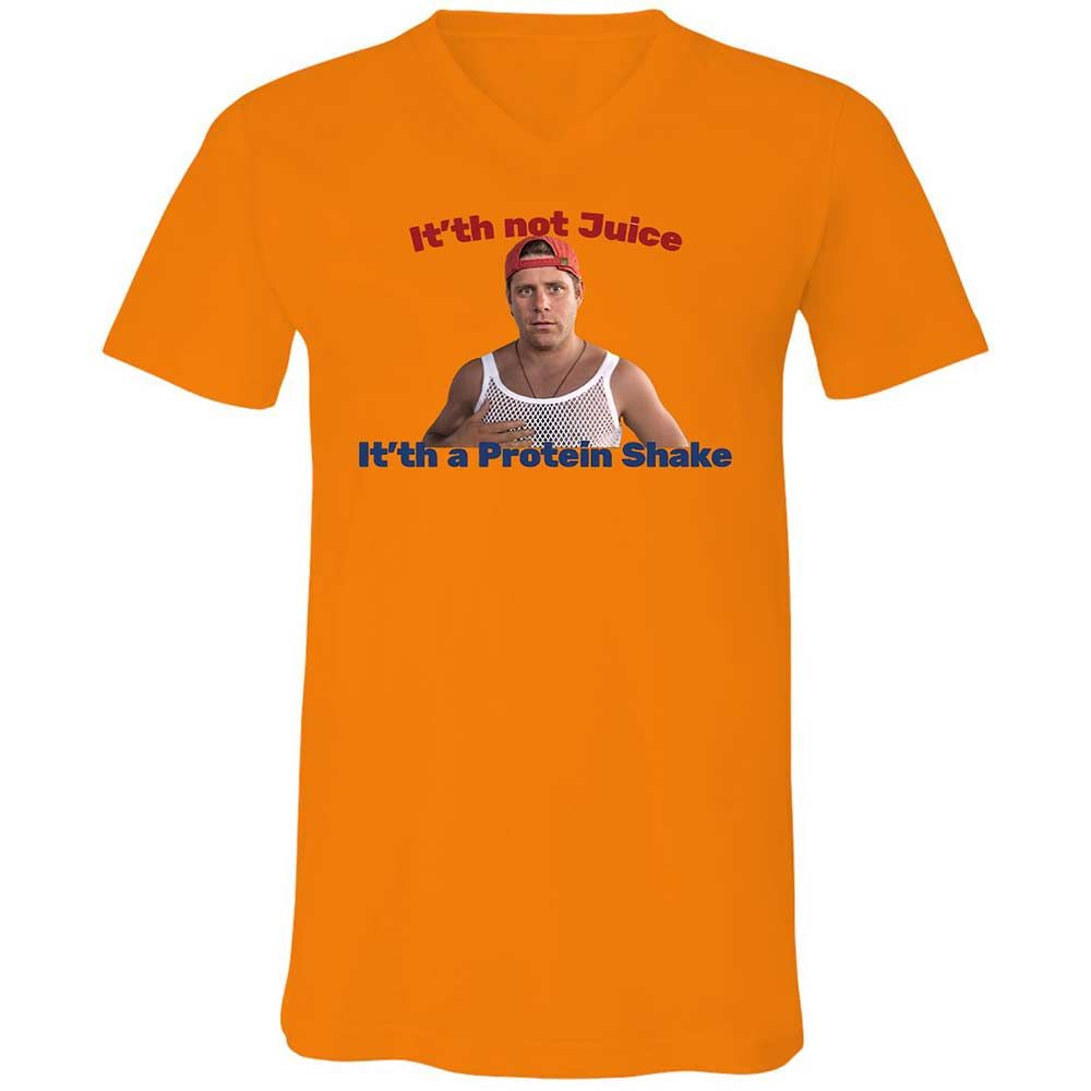 Unisex V-Neck T-Shirt - SH4TAFSV - Orange - 7