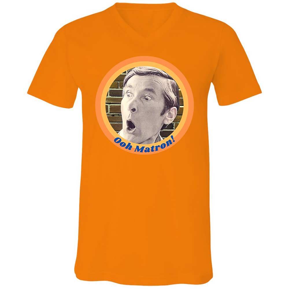 Unisex V-Neck T-Shirt - 66733UPN - Orange - 7