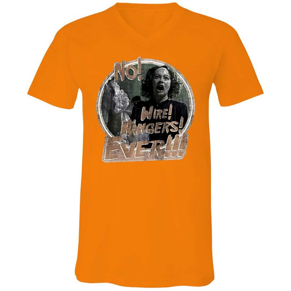 Unisex V-Neck T-Shirt - 6JPJ9S2J - Orange - 7