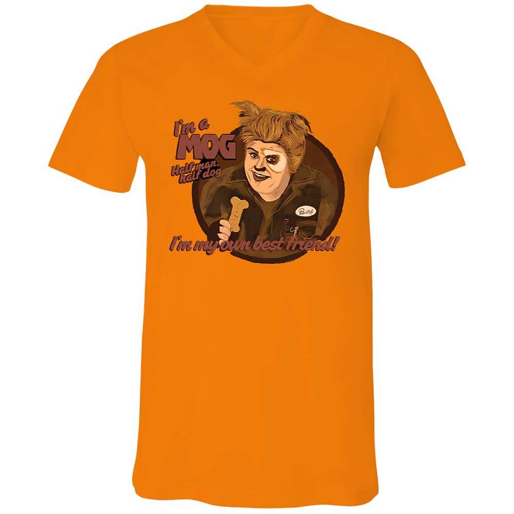 Unisex V-Neck T-Shirt - TJ6T812R - Orange - 7