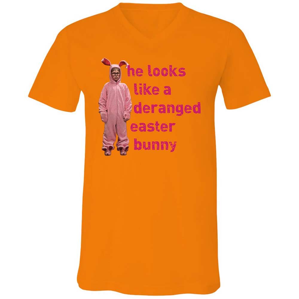 He Looks Like a Deranged Easter Bunny - Orange - 7