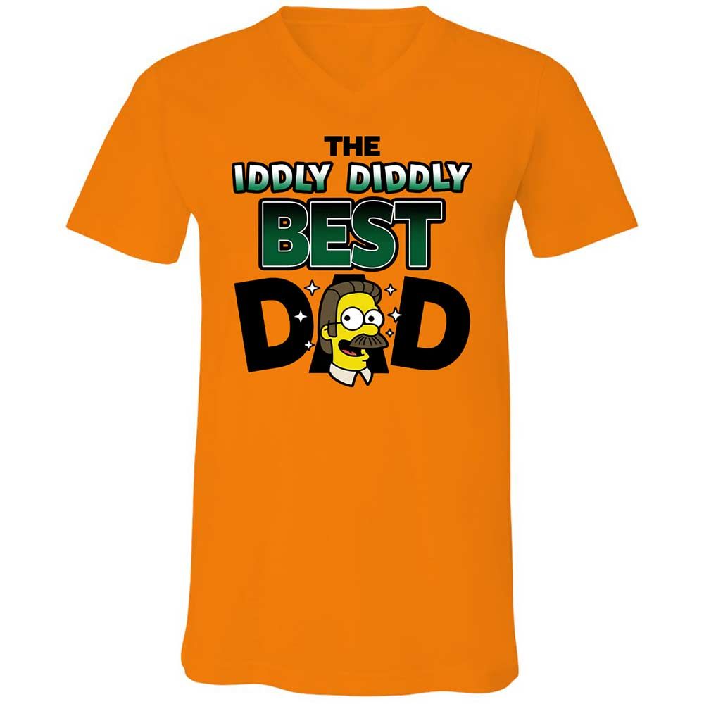 The Iddly diddly best dad - Orange - 7