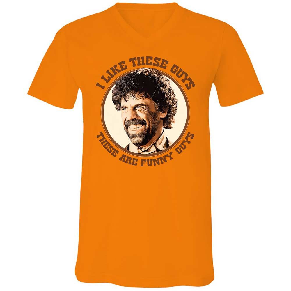 Unisex V-Neck T-Shirt - 9W21RDVR - Orange - 7