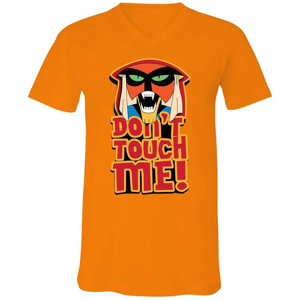 Unisex V-Neck T-Shirt - 8Y1LJLVJ - Orange - 7