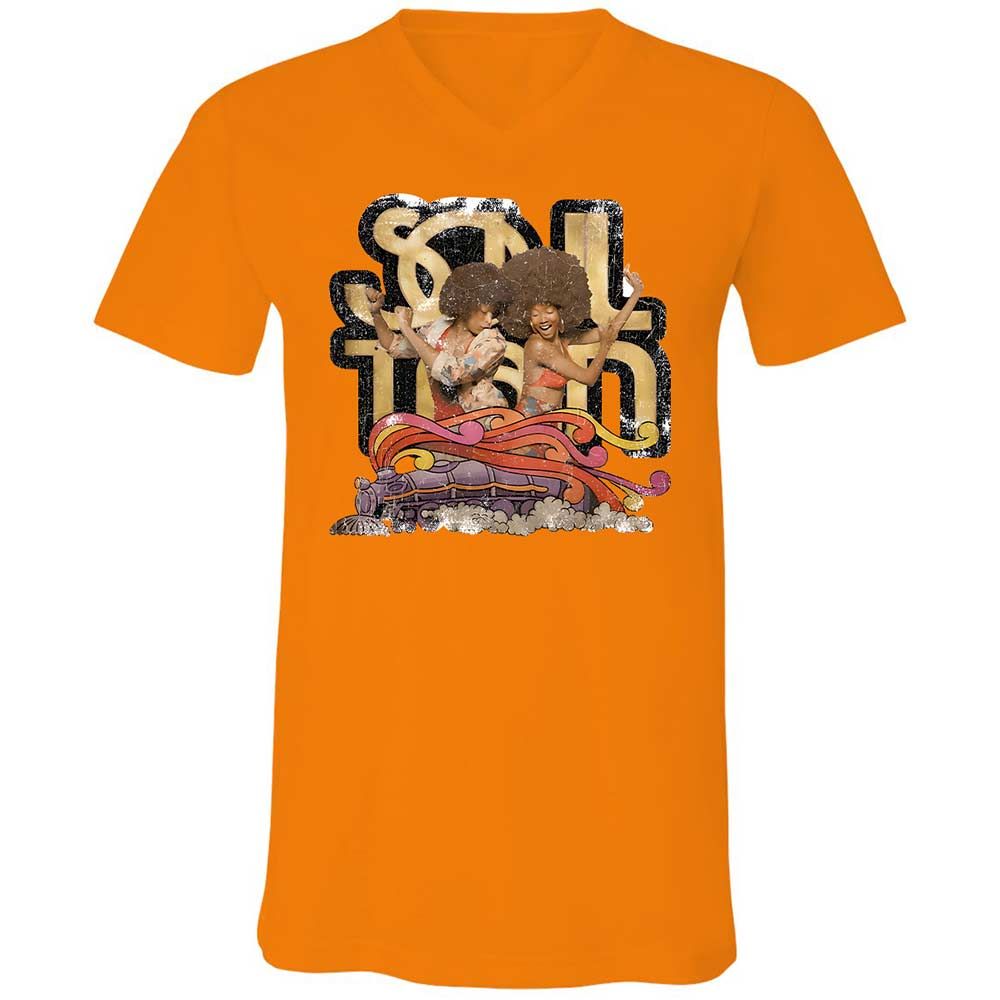 Retro Soul Train Dance Vibes - Orange - 7