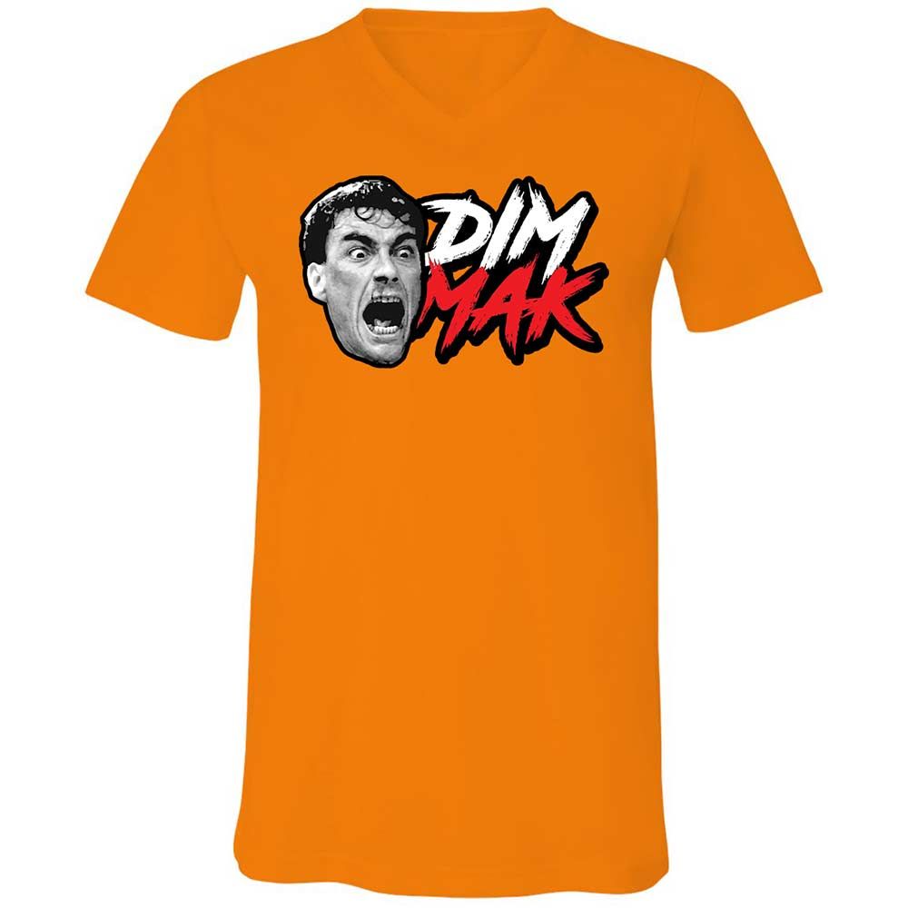 Unisex V-Neck T-Shirt - FYADXPL4 - Orange - 7