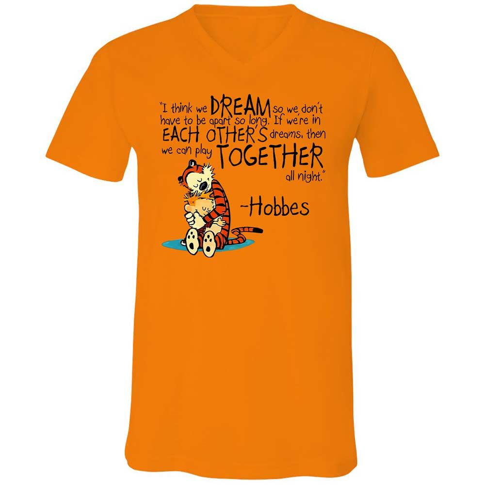 Calvin Hobbes Dreams - Orange - 7