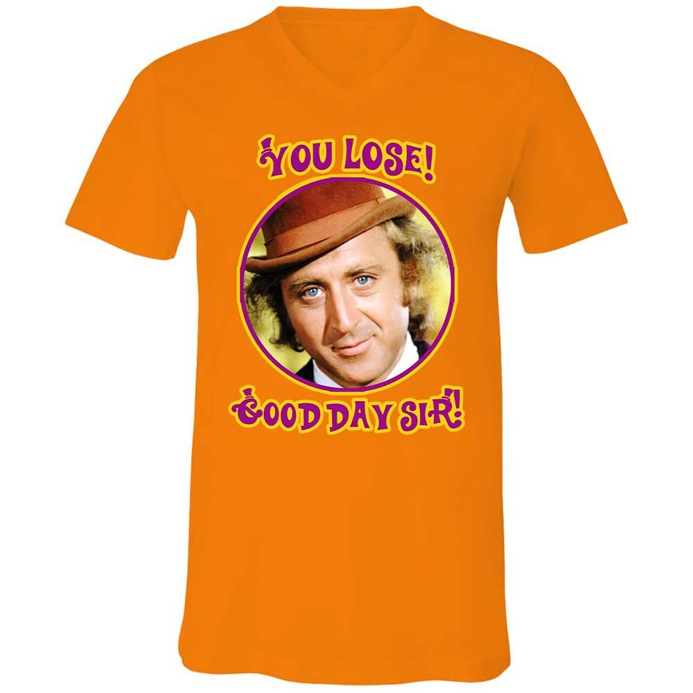 Unisex V-Neck T-Shirt - EEBL235H - Orange - 7