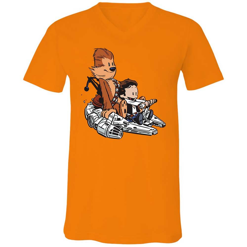 Han and Chewie - Orange - 7